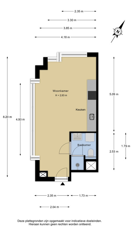 Studio te koop: Floridaweg 24F, Capelle Aan Den Ijssel