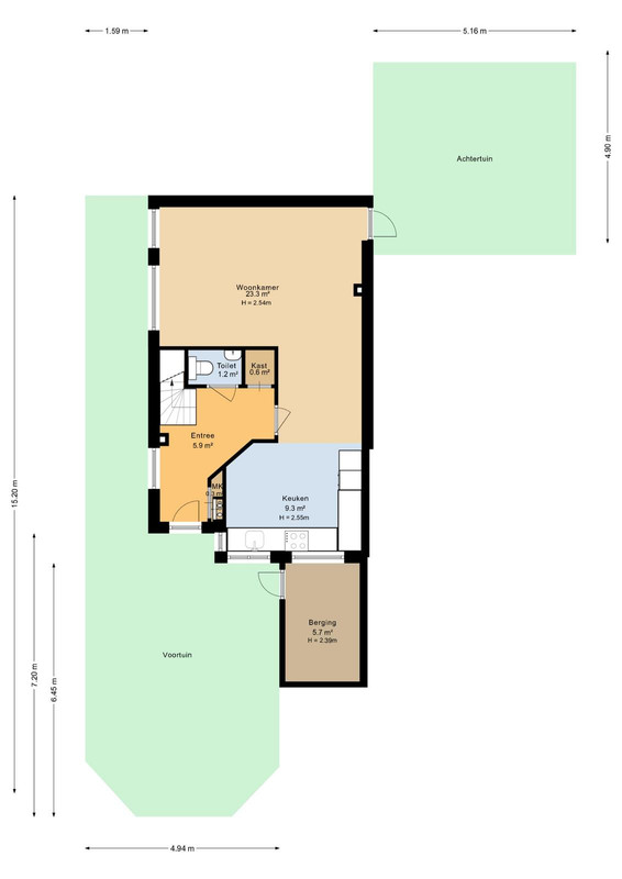 Tussenwoning te koop: Grebbe 1, Rotterdam